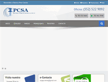 Tablet Screenshot of electricaperez.com.mx
